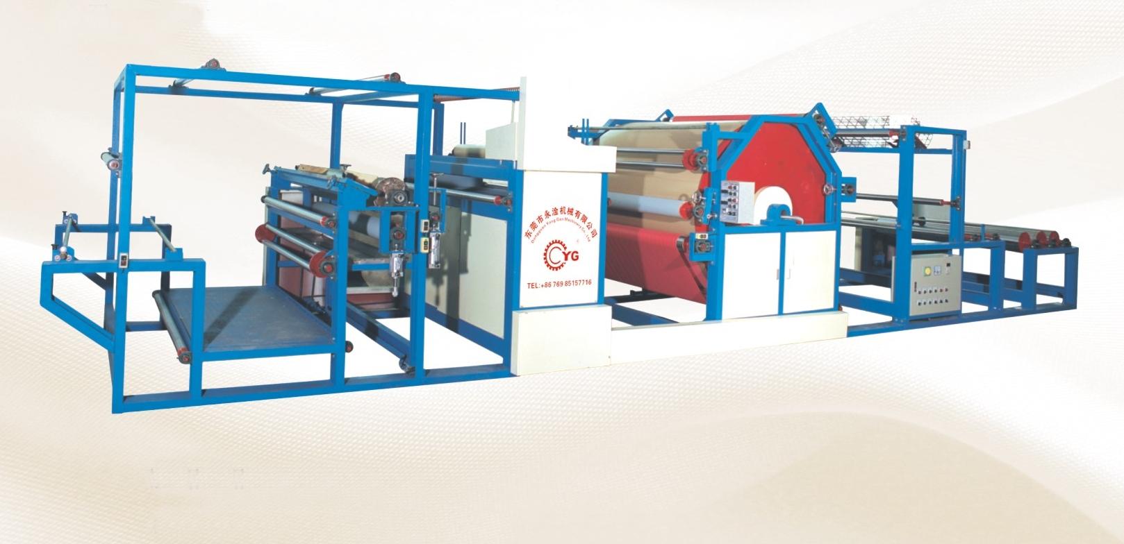 衣料膠點復合機的上膠方法？